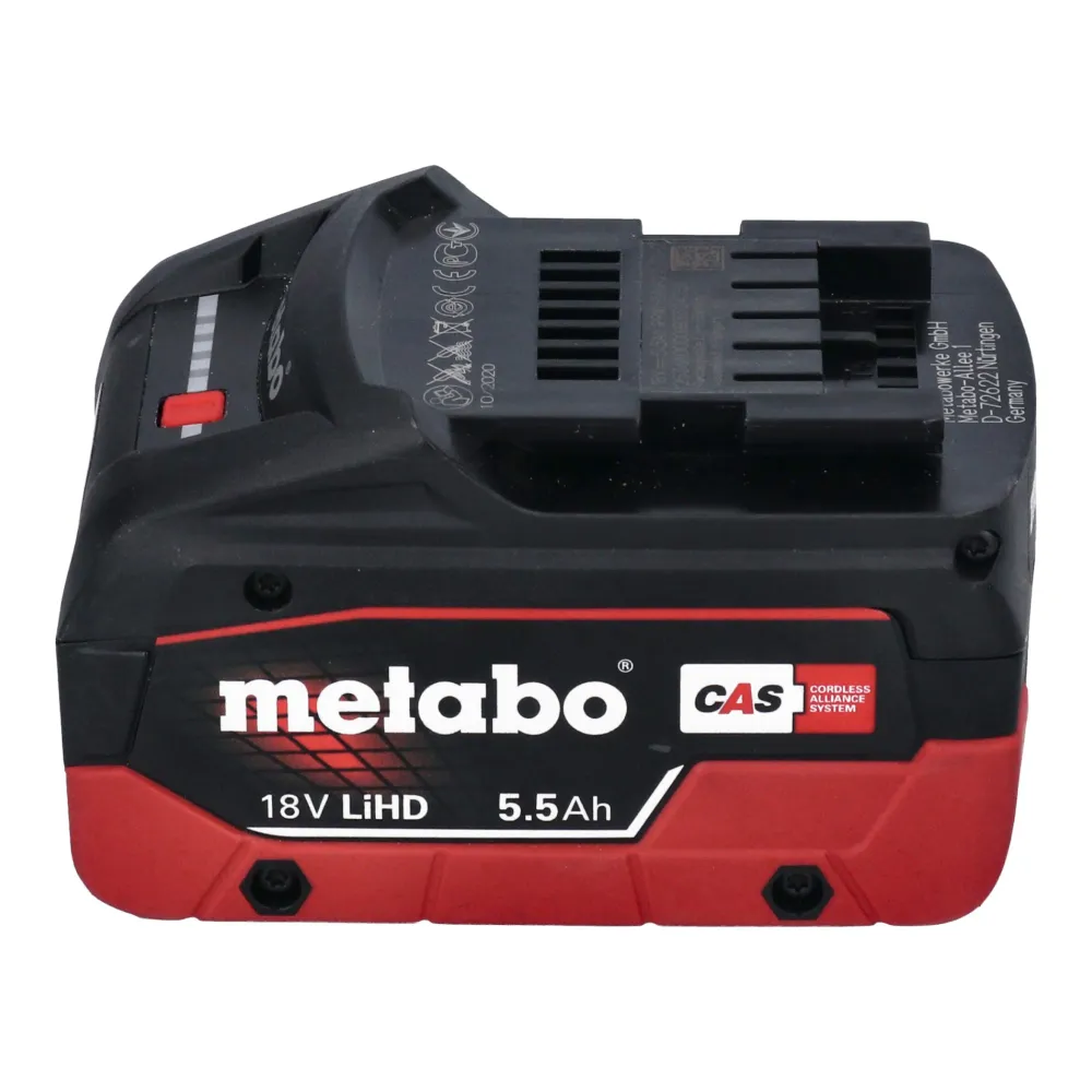 Metabo BS 18 LTX BL I Akumulatorowa wiertarko-wkrętarka 18 V 130 Nm bezszczotkowa + 1x akumulator LiHD 5,5 Ah - bez ładowarki