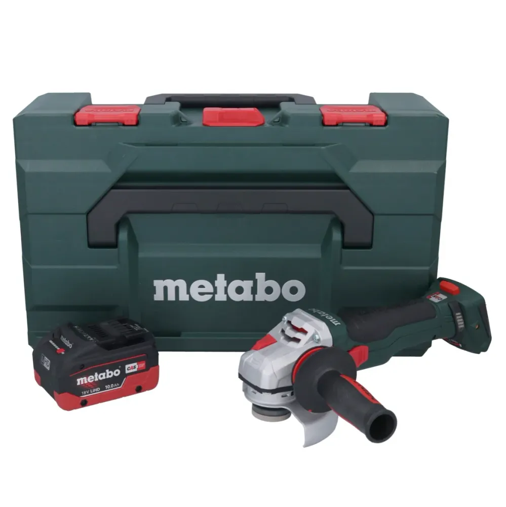 Metabo WB 18 LTX BL 15-125 Quick akumulatorowa szlifierka kątowa 18 V 125 mm bezszczotkowa + 1x akumulator 10,0 Ah + metaB...