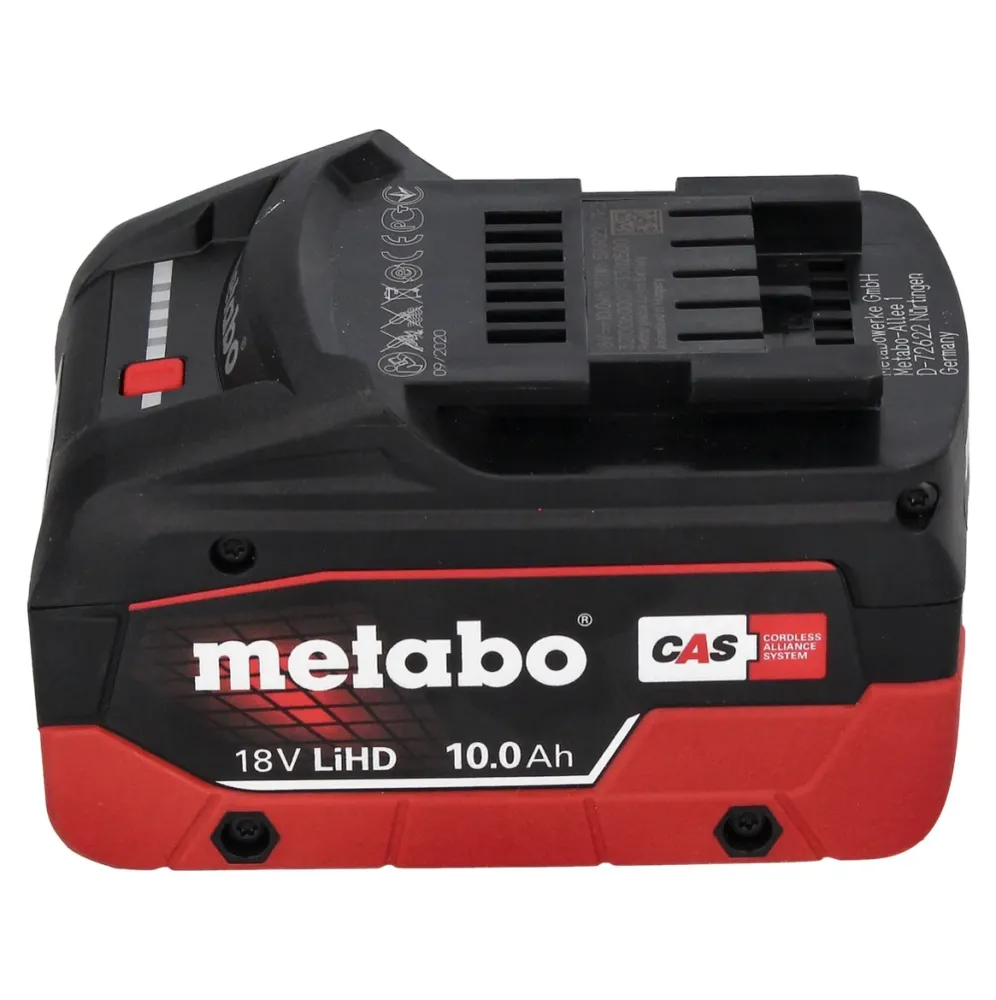 Metabo WB 18 LTX BL 15-125 Quick akumulatorowa szlifierka kątowa 18 V 125 mm bezszczotkowa + 1x akumulator 10,0 Ah + metaB...