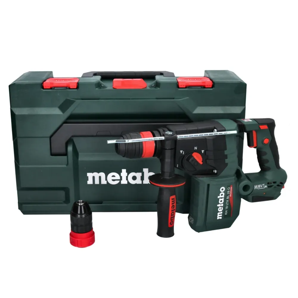 Metabo KH 18 LTX BL 28 Q Akumulatorowa wiertarko-wkrętarka udarowa 18 V 3 J SDS plus Brushless ( 601715840 ) + metaBOX - b...