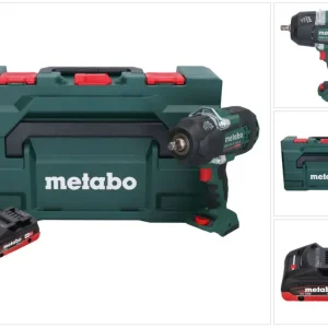 Metabo SSW 18 LTX 1450 BL akumulatorowy klucz udarowy 18 V 1450 Nm bezszczotkowy + 1x akumulator 4,0 Ah + metaBOX - bez ła...