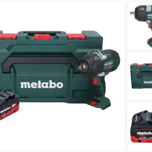 Metabo SSW 18 LTX 1450 BL akumulatorowy klucz udarowy 18 V 1450 Nm bezszczotkowy + 1x akumulator 5,5 Ah + metaBOX - bez ła...