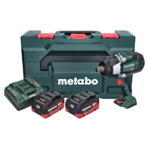 Metabo SSW 18 LTX 1750 BL akumulatorowy klucz udarowy 18 V 1750 Nm 3/4" bezszczotkowy ( 602402660 ) + 2x akumulator 5,5 Ah...