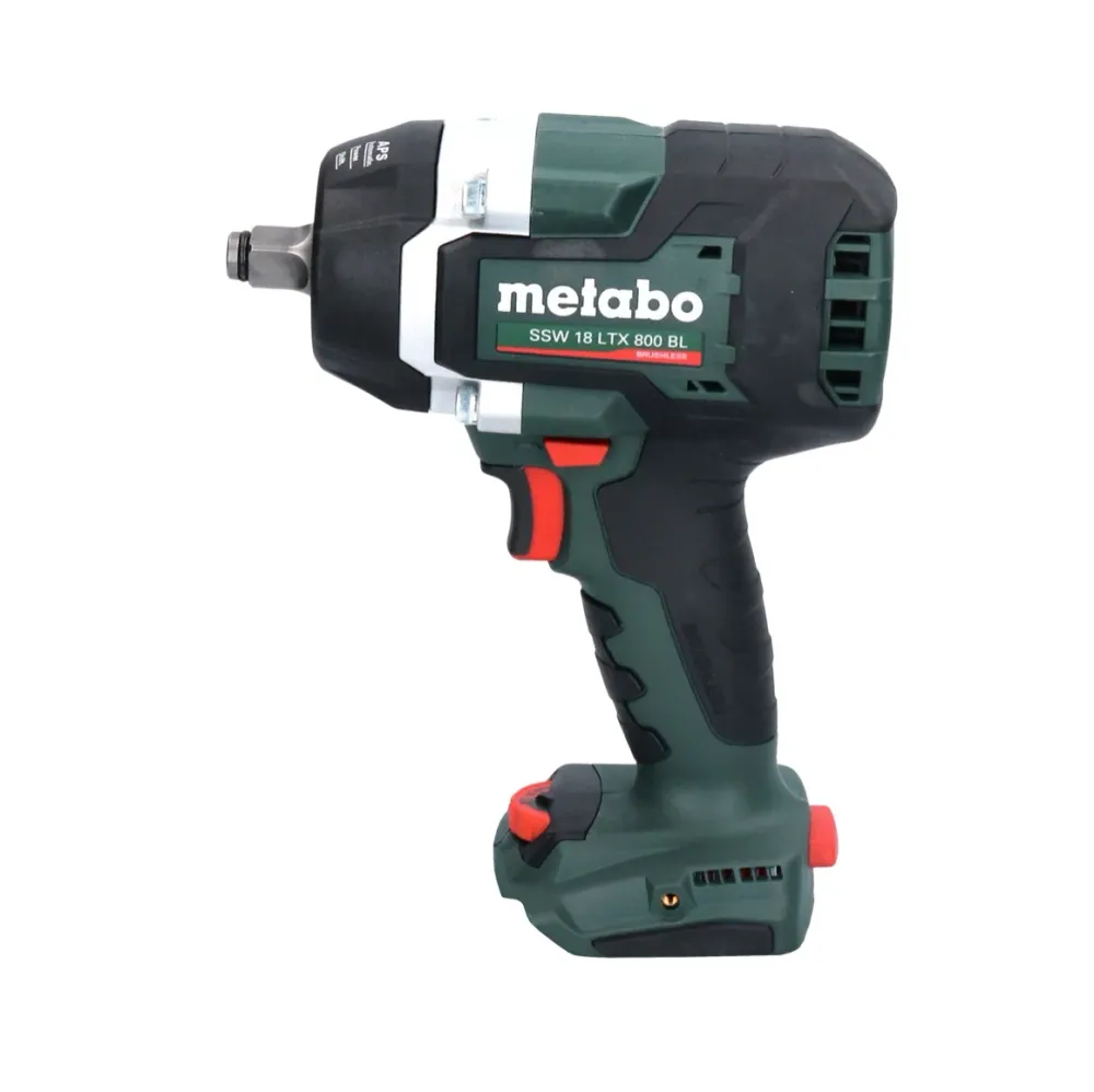 Metabo SSW 18 LTX 800 BL akumulatorowy klucz udarowy 18 V 800 Nm 1/2" bezszczotkowy + 1x akumulator 8,0 Ah + ładowarka + m...