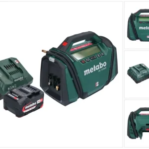 Sprężarka akumulatorowa Metabo AK 18 Multi 18 V 11 bar + 1x akumulator 4,0 Ah + ładowarka