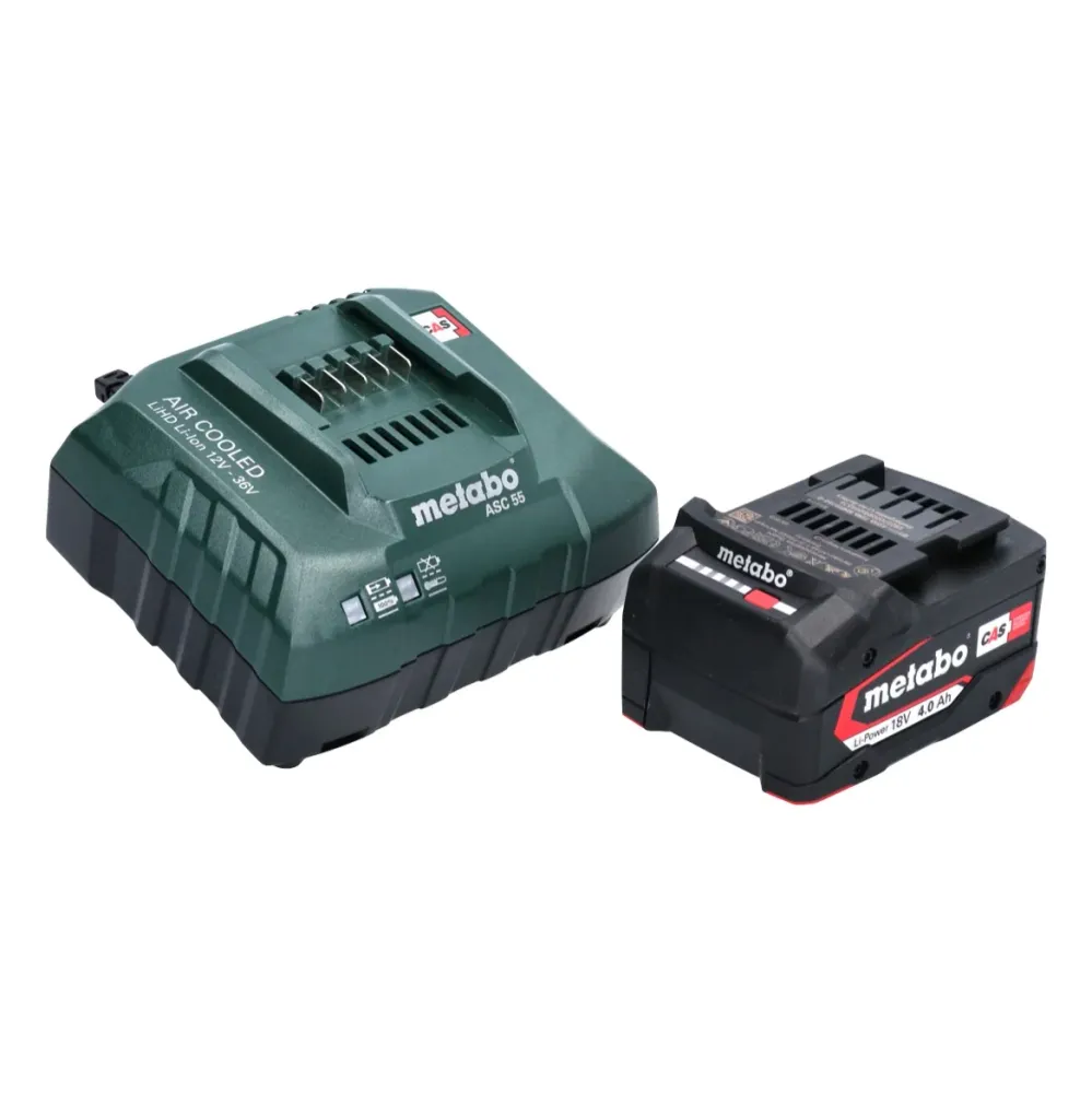 Sprężarka akumulatorowa Metabo AK 18 Multi 18 V 11 bar + 1x akumulator 4,0 Ah + ładowarka