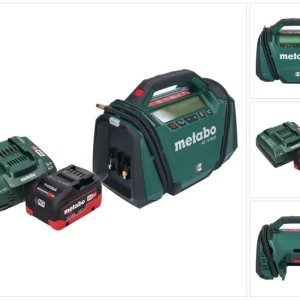 Sprężarka akumulatorowa Metabo AK 18 Multi 18 V 11 bar + 1x akumulator 5,5 Ah + ładowarka