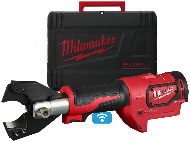 Milwaukee hydrauliczne nożyce do kabli M18 HCC One-Key 53 kN z akumulatorem, do miedzi