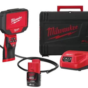 Milwaukee Kamera inspekcyjna M12 360IC12 ekran 4,3" 10mm 720p z walizką