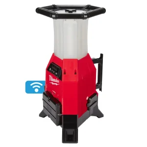 Milwaukee Latarnia LED M18 ONE-KEY 9000 lumenów plac budowy IP54 czerwono-czarna