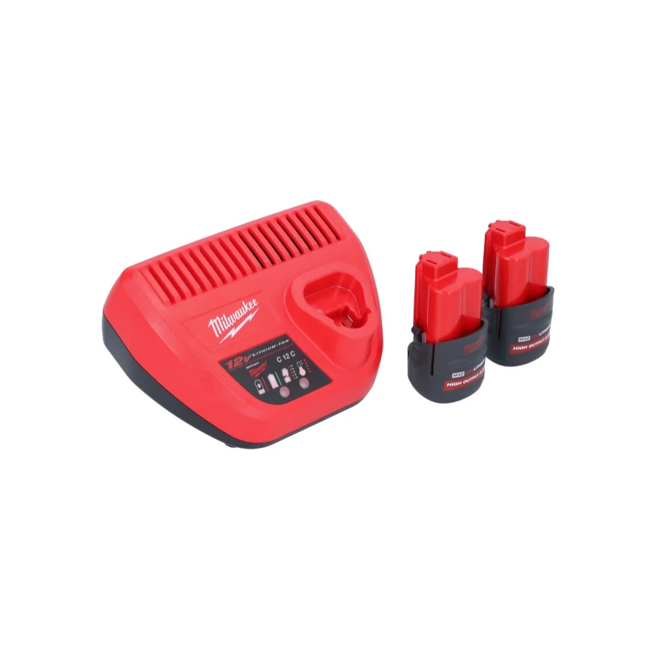 Milwaukee M12 BDC6-252C akumulatorowy udrażniacz do rur 12 V + 2x akumulator 2,5 Ah + ładowarka + spirala + wiadro