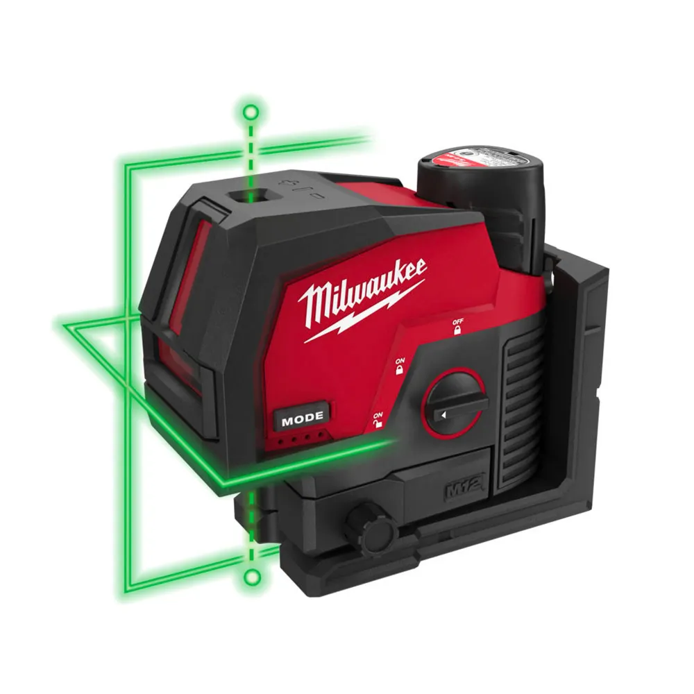 Milwaukee M12 CLLP-301C 12 V Poziomica laserowa