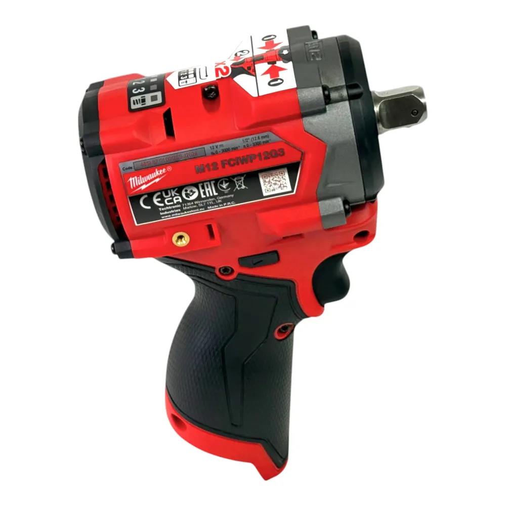 Milwaukee M12 FCIWP12G3-201 akumulatorowy klucz udarowy 12 V 542 Nm 1/2" bezszczotkowy + 1x akumulator 2,0 Ah - bez ładowarki