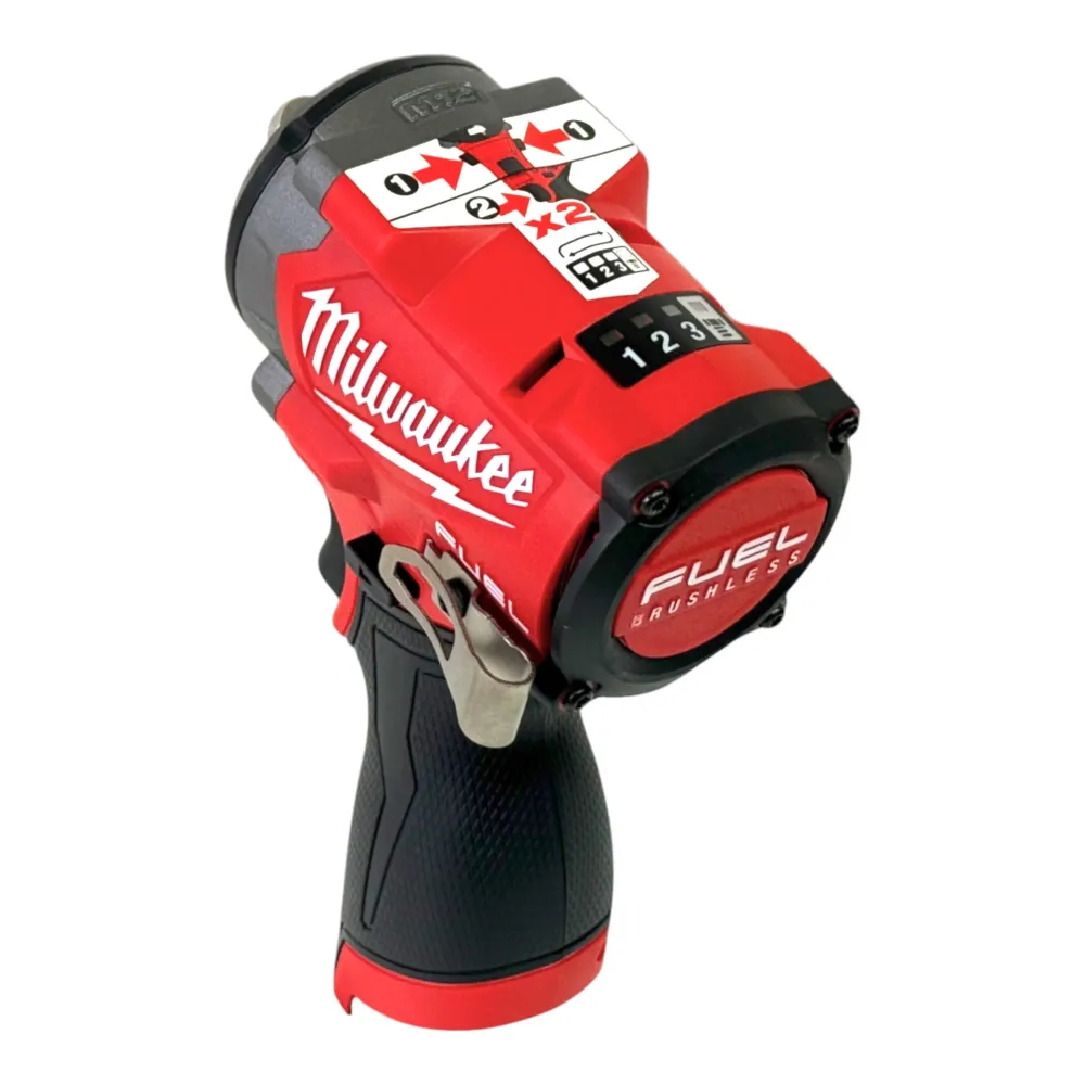 Milwaukee M12 FCIWP12G3-251 Akumulatorowy klucz udarowy 12 V 542 Nm 1/2" bezszczotkowy + 1x akumulator 2,5 Ah - bez ładowarki