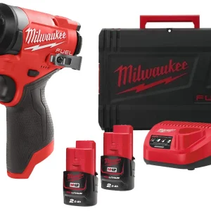 Milwaukee M12 Fuel FID2 Zakrętarka udarowa 170 Nm 4-biegowa Hex 1/4 Zestaw