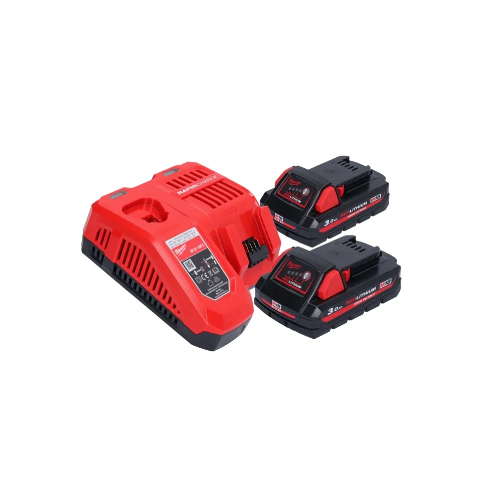 Milwaukee M18 FAP180-302 polerka akumulatorowa 18 V 180 mm bezszczotkowa + 2x akumulator 3,0 Ah + ładowarka