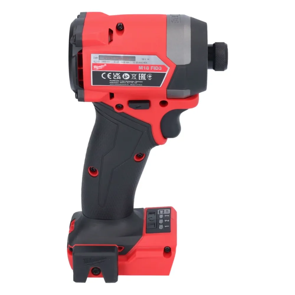 Milwaukee M18 FID3-402 Akumulatorowy klucz udarowy 18 V 1/4" 226 Nm bezszczotkowy + 2x akumulator 4,0 Ah + ładowarka