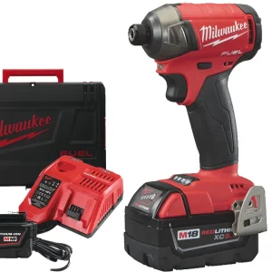 Milwaukee M18 FQID-502X bezszczotkowa zakrętarka udarowa Silent ¼" HEX zestaw