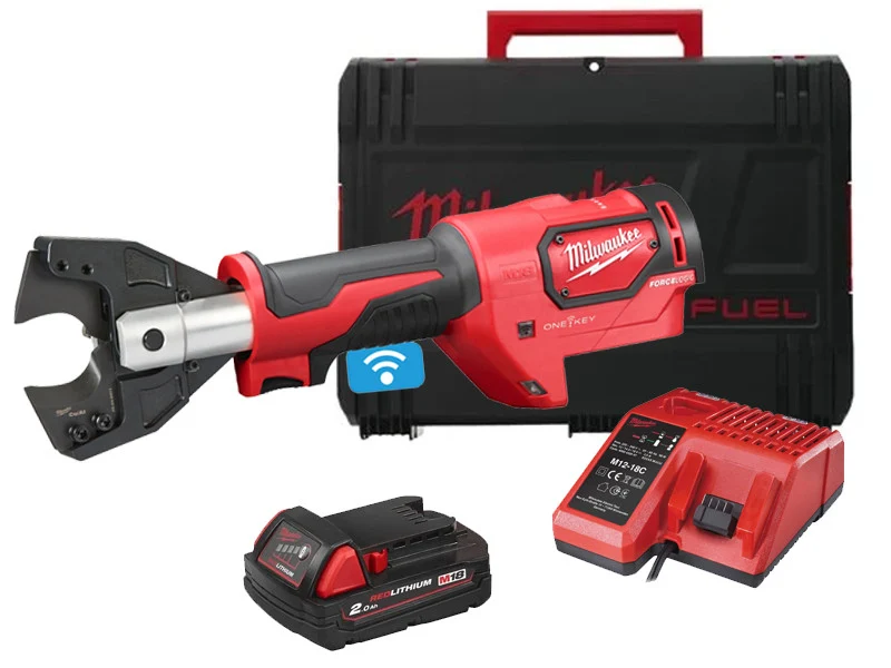 Milwaukee M18 HCC One-Key hydrauliczne nożyce do kabli miedzianych i aluminiowych 35 mm