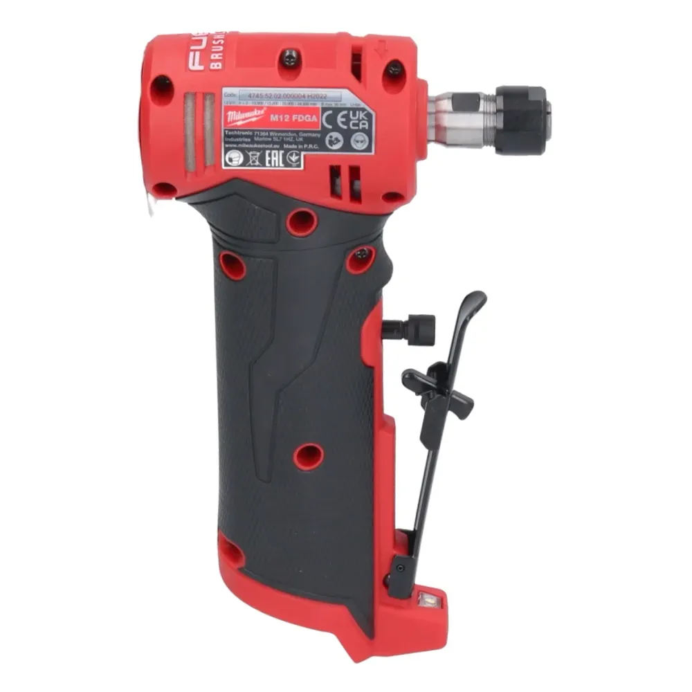 Milwaukee M12 FDGA-601 Szlifierka prosta kątowa 12 V 6/8 mm bezszczotkowa + 1x akumulator 6,0 Ah - bez ładowarki