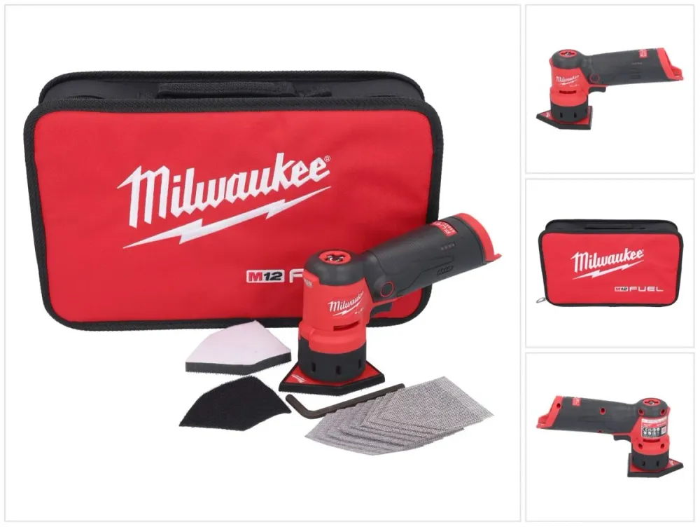 Milwaukee M12 FDSS-0B akumulatorowa szlifierka punktowa 12 V 88,8 x 63,5 mm solo ( 4933479680 ) - bez akumulatora, bez ład...
