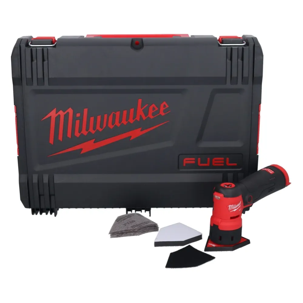 Milwaukee M12 FDSS-0X akumulatorowa szlifierka punktowa 12 V 88,8 x 63,5 mm bezszczotkowa + skrzynka HD - bez akumulatora,...