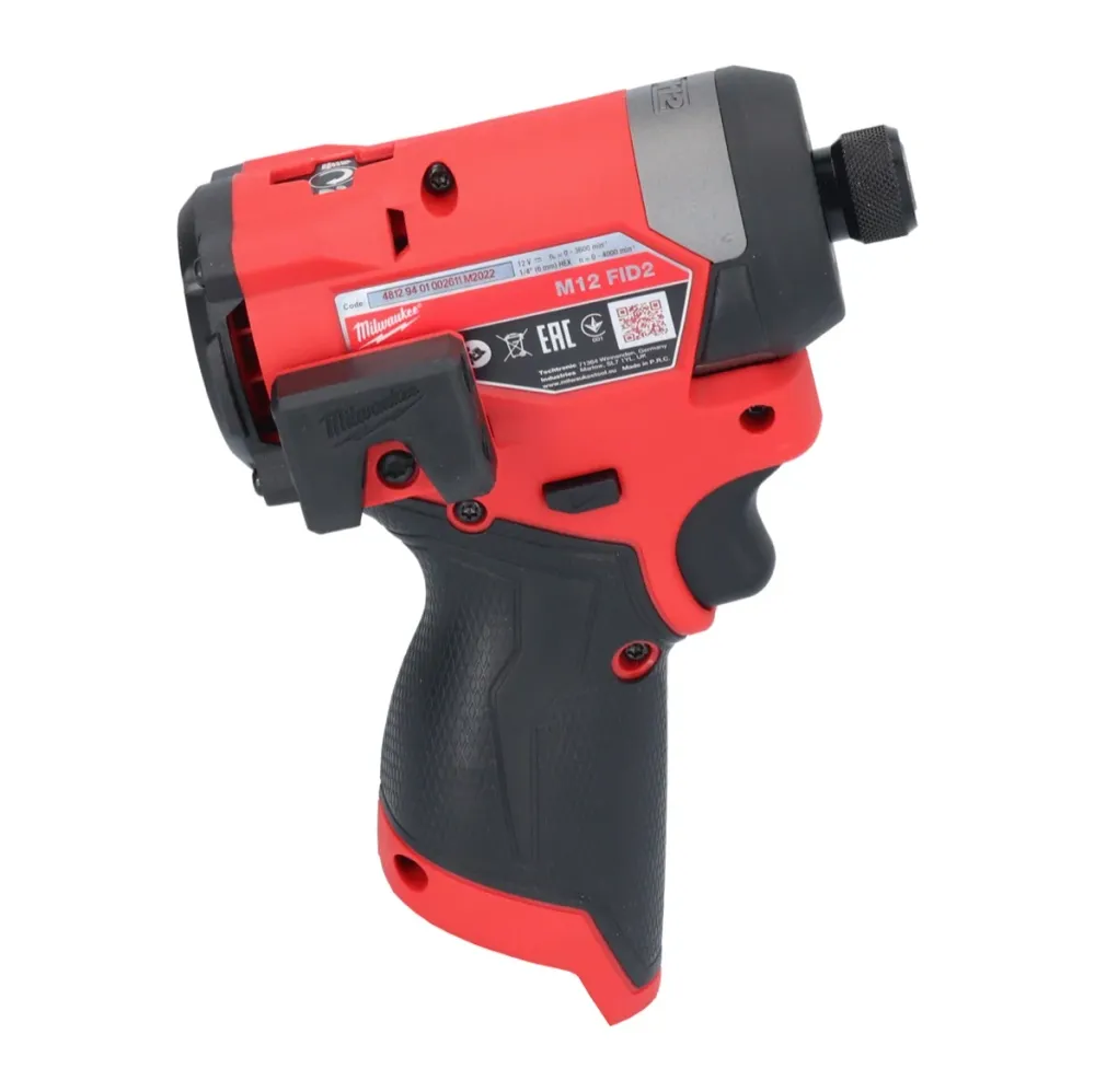 Milwaukee M12 FID2-401 akumulatorowy klucz udarowy 12 V 170 Nm 1/4" bezszczotkowy + 1x akumulator 4,0 Ah - bez ładowarki
