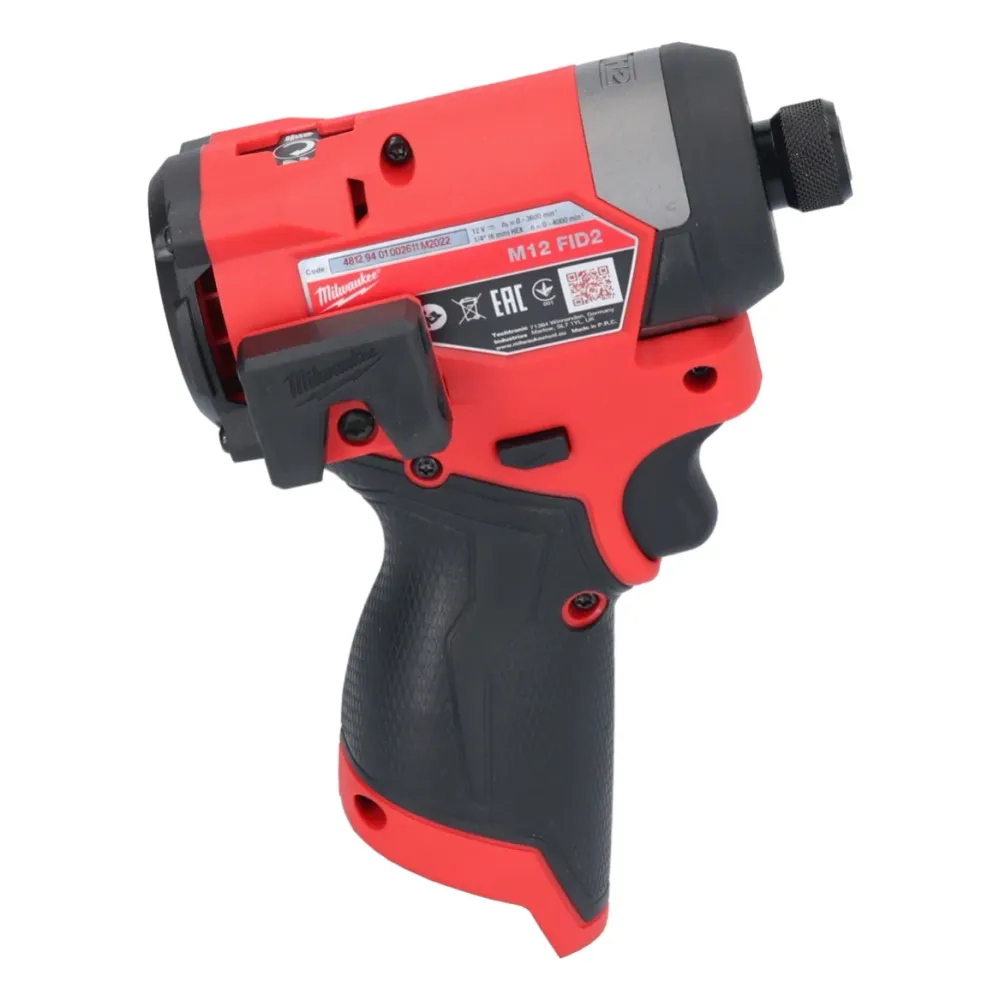 Milwaukee M12 FID2-501 akumulatorowy klucz udarowy 12 V 170 Nm 1/4" bezszczotkowy + 1x akumulator 5,0 Ah - bez ładowarki