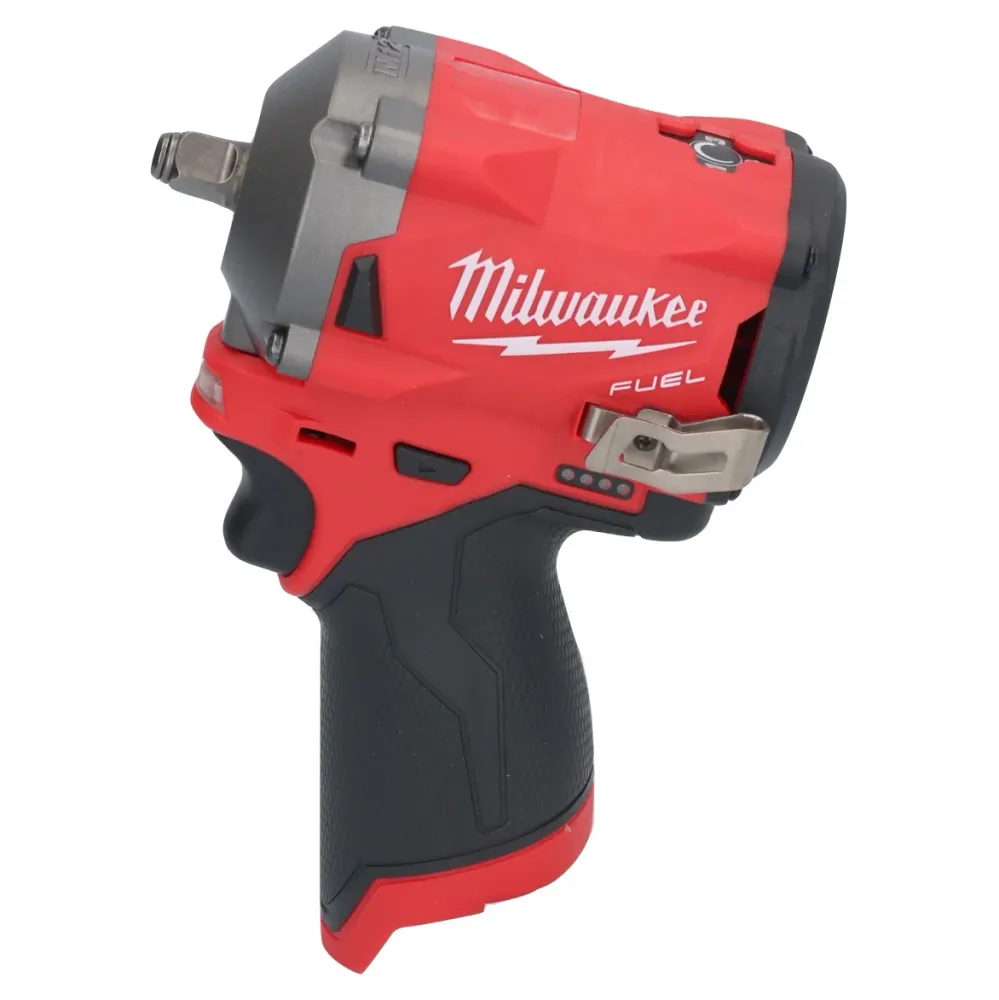 Milwaukee M12 FIW38-601C Akumulatorowy klucz udarowy 12 V 339 Nm 3/8" bezszczotkowy + 1x akumulator 6,0 Ah + ładowarka