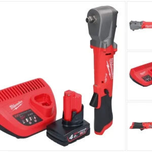 Milwaukee M12 FRAIWF12-401 akumulatorowy klucz udarowy 12 V 1/2" 270 Nm bezszczotkowy + 1x akumulator 4,0 Ah + ładowarka