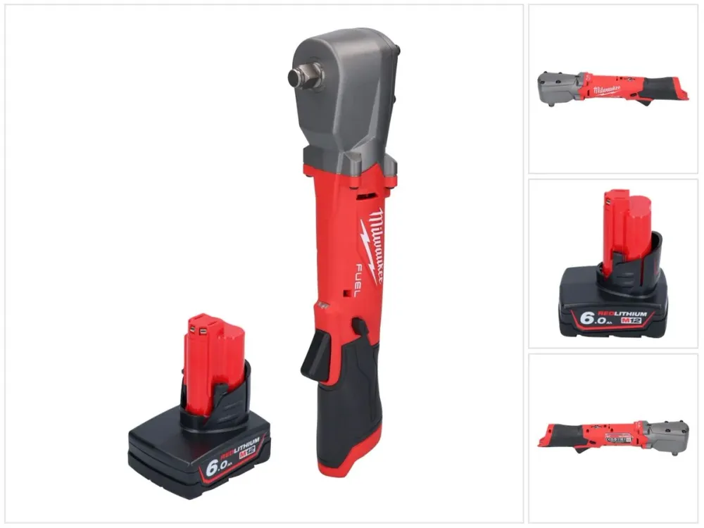 Milwaukee M12 FRAIWF12-601 akumulatorowy klucz udarowy 12 V 1/2" 270 Nm bezszczotkowy + 1x akumulator 6,0 Ah - bez ładowarki
