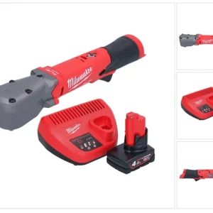 Milwaukee M12 FRAIWF38-401 akumulatorowy klucz udarowy 12 V 3/4" 270 Nm bezszczotkowy + 1x akumulator 4,0 Ah + ładowarka
