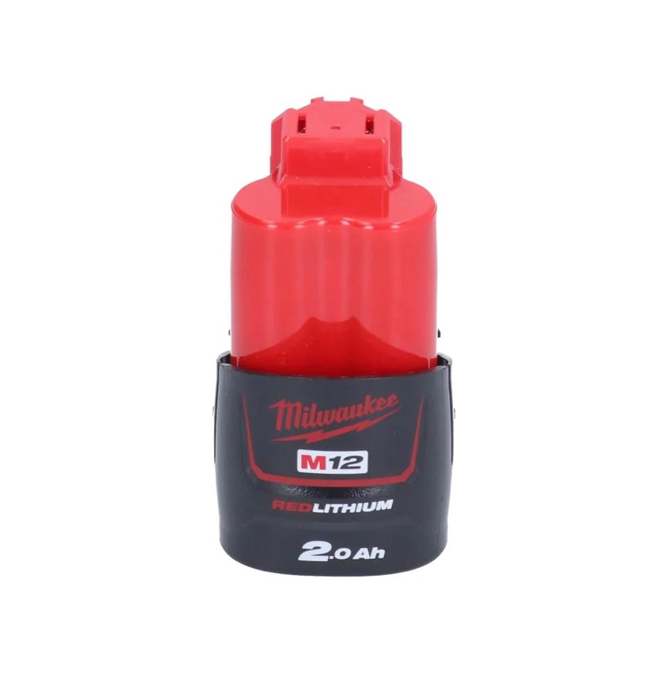 Milwaukee M12 FTB-201 akumulatorowa frezarka do opon 12 V 7/16" Hex bezszczotkowa + 1x akumulator 2,0 Ah - bez ładowarki