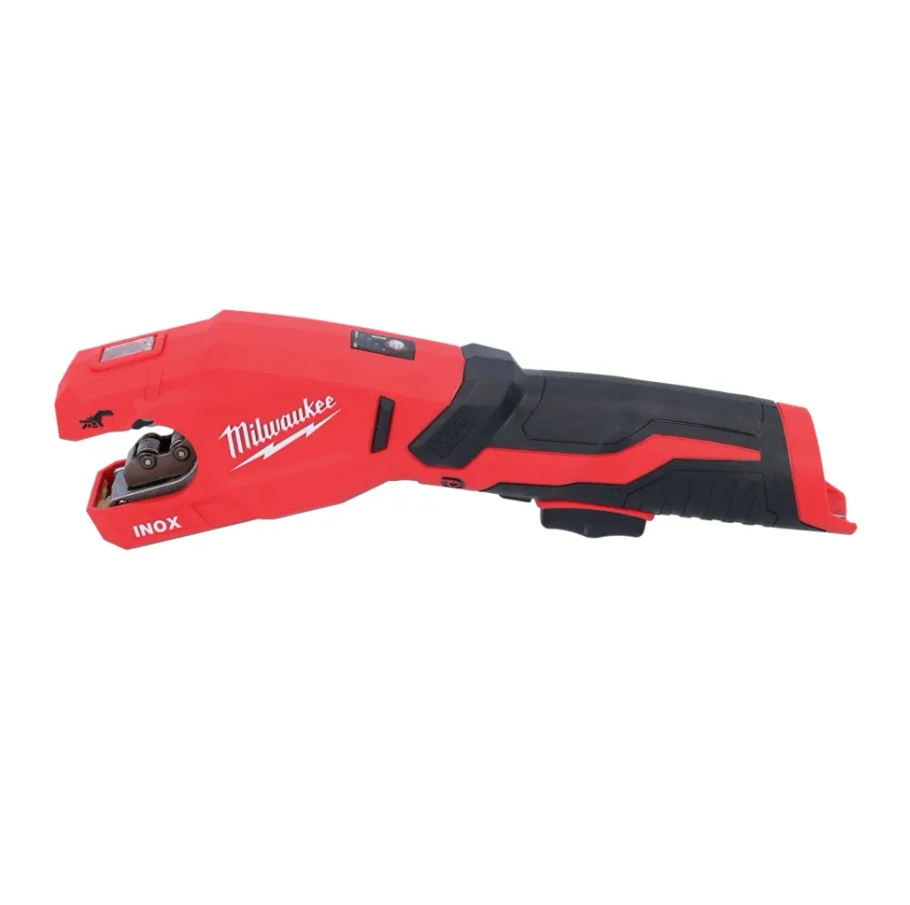 Milwaukee M12 PCSS-501 akumulatorowy obcinak do rur ze stali nierdzewnej 12 V 12 - 28 mm + 1x akumulator 5,0 Ah + ładowarka