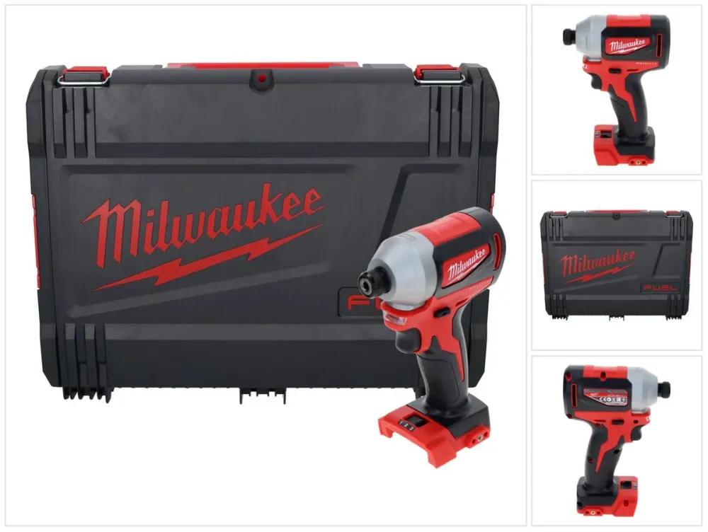 Milwaukee M18 BLID2-0X akumulatorowy klucz udarowy 18 V 180 Nm 1/4" bezszczotkowy ( 4933464519 ) + skrzynka HD - bez akumu...