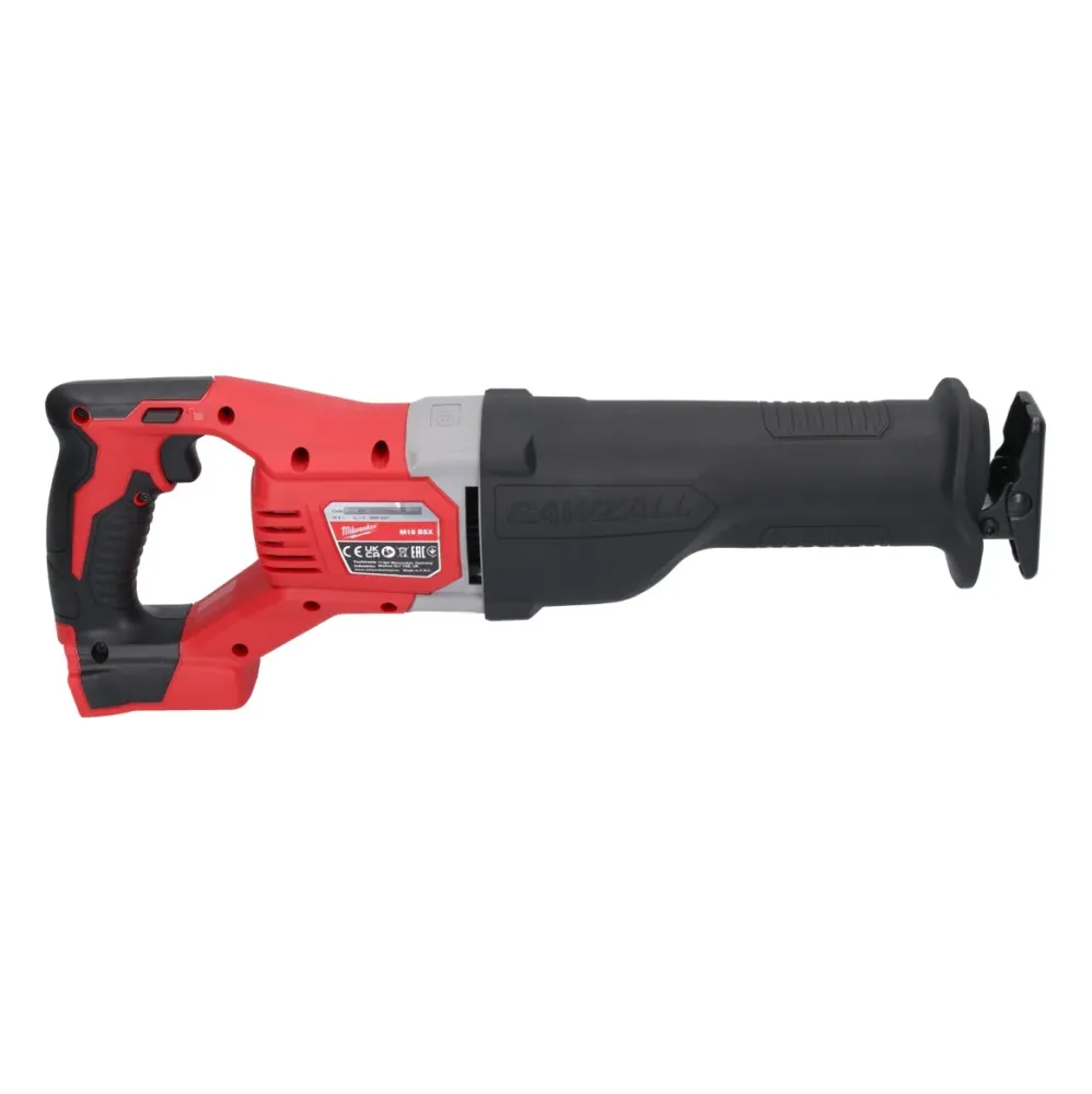Milwaukee M18 BSX-802 akumulatorowa pilarka szablasta 18 V + 2x akumulator 8,0 Ah + ładowarka