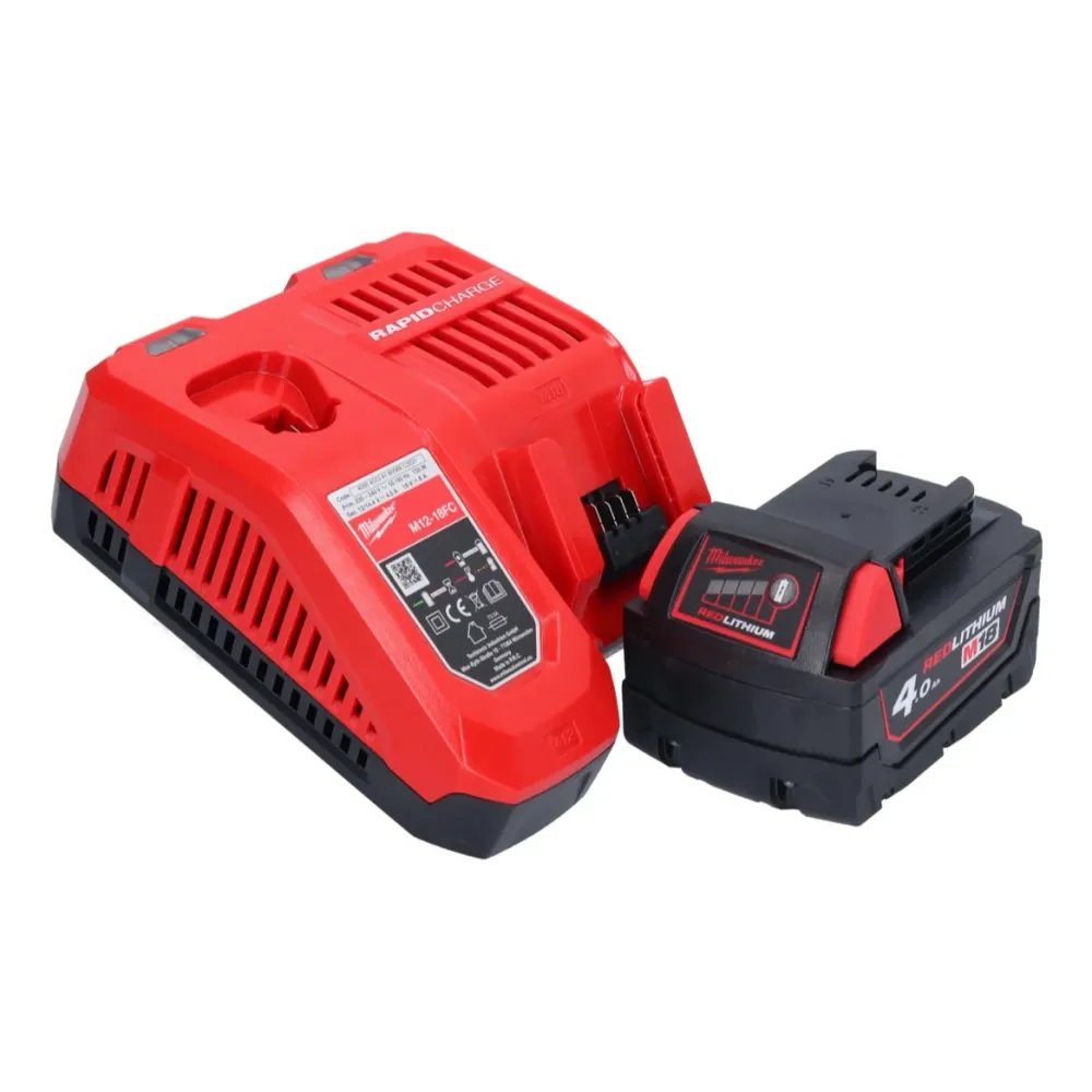 Milwaukee M18 FDGRB-401 Akumulatorowa szlifierka prosta 18 V 50 mm bezszczotkowa + 1x akumulator 4,0 Ah + ładowarka