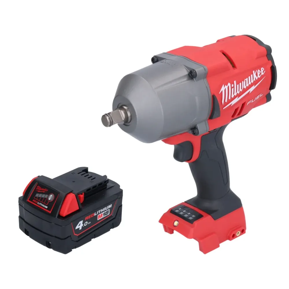 Milwaukee M18 FHIWF12-401 akumulatorowy klucz udarowy 18 V 1356 Nm 1/2" bezszczotkowy + 1x akumulator 4,0 Ah - bez ładowarki