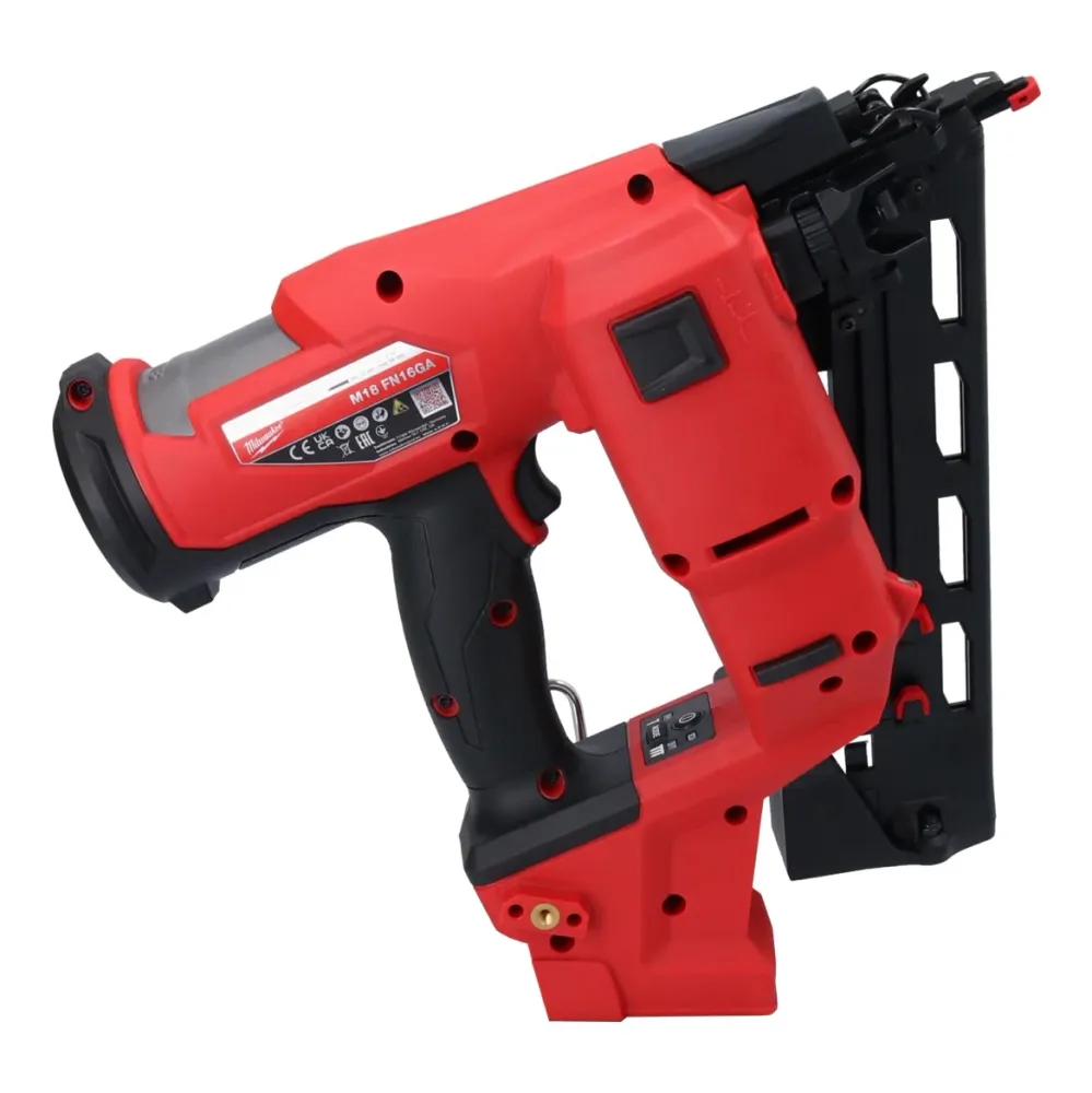Milwaukee M18 FN16GA-801 Gwoździarka akumulatorowa 18 V 32 - 64 mm bezszczotkowa + 1x akumulator 8,0 Ah + ładowarka