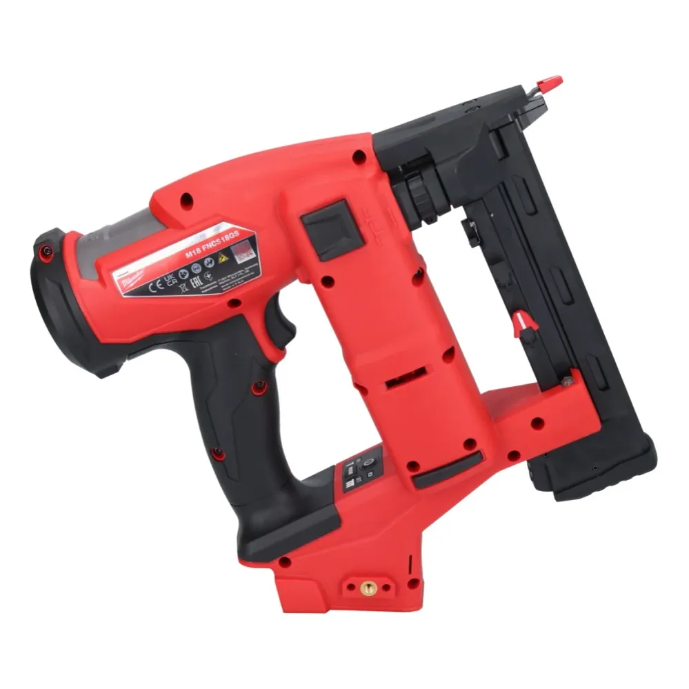 Milwaukee M18 FNCS18GS-301X zszywacz akumulatorowy 18 V 9,5 - 38 mm bezszczotkowy + 1x akumulator 3,0 Ah + HD Box - bez ła...
