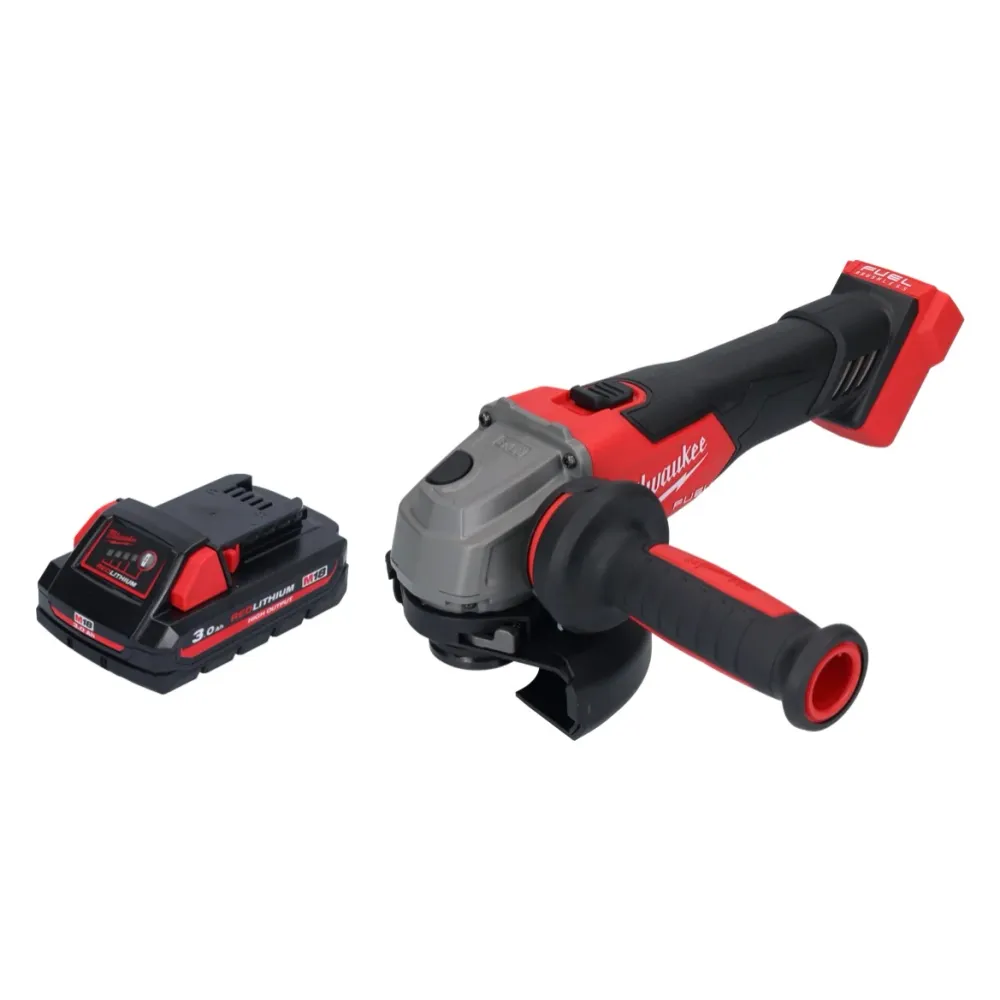 Milwaukee M18 FSAG125X-301 Akumulatorowa szlifierka kątowa 18 V 125 mm bezszczotkowa + 1x akumulator 3,0 Ah - bez ładowarki