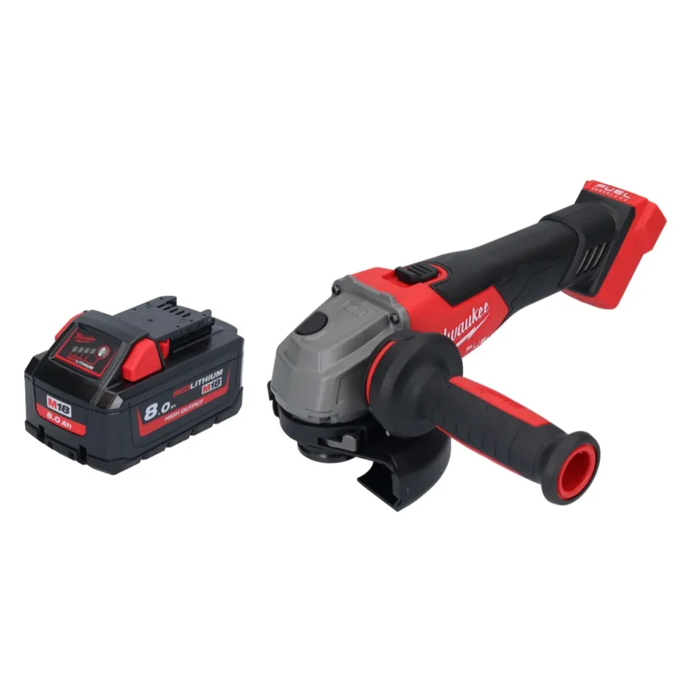 Milwaukee M18 FSAG125X-801 Akumulatorowa szlifierka kątowa 18 V 125 mm bezszczotkowa + 1x akumulator 8,0 Ah - bez ładowarki