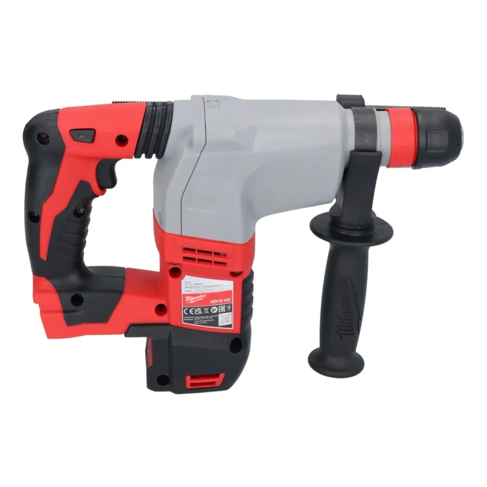 Milwaukee M18 HD18HX-552 akumulatorowy młot udarowo-obrotowy 18 V 2,4 J + 2x akumulator 5,5 Ah + ładowarka