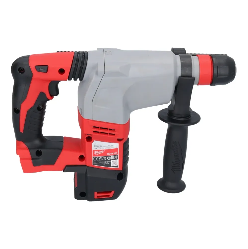 Milwaukee M18 HD18HX-801 akumulatorowy młot udarowo-obrotowy 18 V 2,4 J + 1x akumulator 8,0 Ah + ładowarka