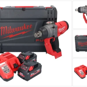 Milwaukee M18 ONEFHIWF1-552X Akumulatorowy klucz udarowy 18 V 2033 Nm 1″ bezszczotkowy + 2x akumulator 5,5 Ah + ładowarka...