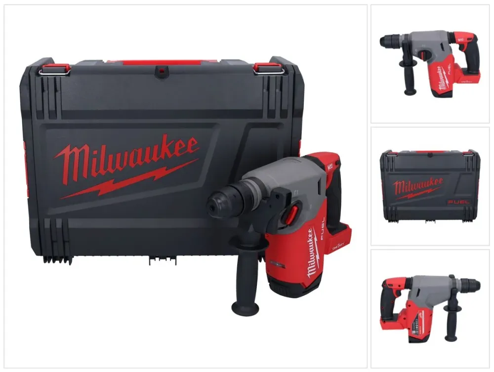 Milwaukee M18 ONEFHX-0X Akumulatorowy młot udarowo-obrotowy 18 V 2,5 J SDS-Plus bezszczotkowy + skrzynka HD ( 4933478503 )...