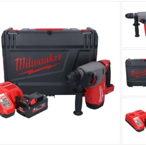 Milwaukee M18 ONEFHX-801X Akumulatorowy młot udarowo-obrotowy 18 V 2,5 J SDS-Plus Brushless + 1x akumulator 8,0 Ah + ładow...