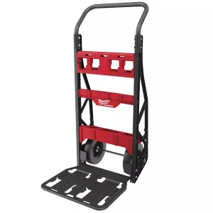 Milwaukee PACKOUT Dwukołowy wózek transportowy, ładowność 180kg, system modułowy