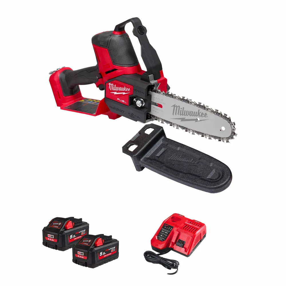 Pilarka łńcuchowa elektryczna Milwaukee M18 FHS20-552 18 V 5,5 Ah