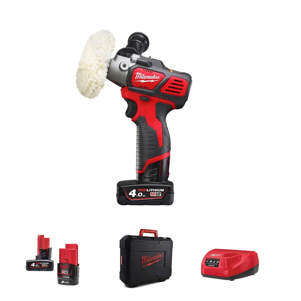 Polerka Milwaukee M12 BPS-421X 12V 2/4Ah